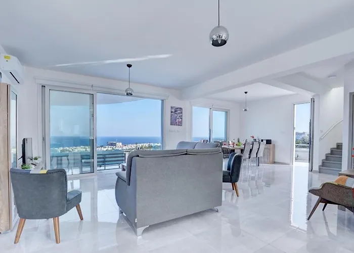 Kono Provoles - Luxury 4 Bedroom With Stunning Panoramic Протарас