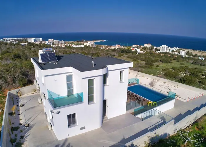 Вилла Kono Provoles - Luxury 4 Bedroom With Stunning Panoramic Протарас